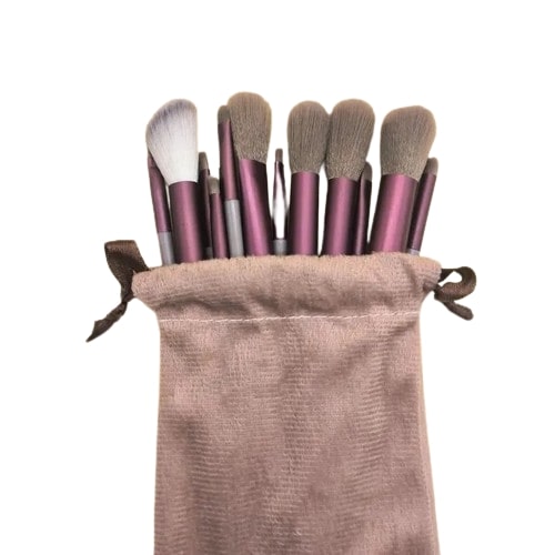 13 PCS' Makeup Brush Set Soft hair Loose Powder Eyeshadow