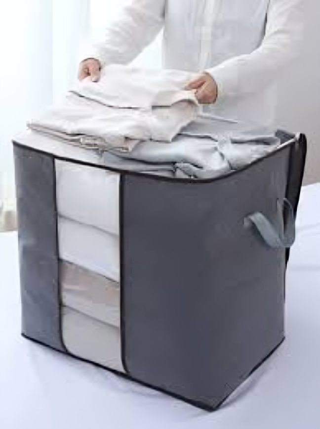 Pack of 5 - Improved Quality LARGE Storage Bags Organizers Portable